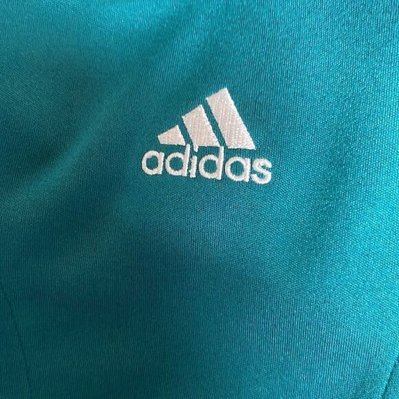 Adidas ClimaCool Performance Polo, Green/Dark Slate, Men’s Large. - Picture 4 of 5